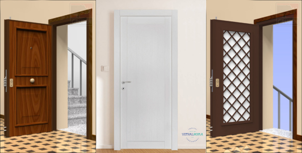 Porte personalizzate con Vetral Roma
